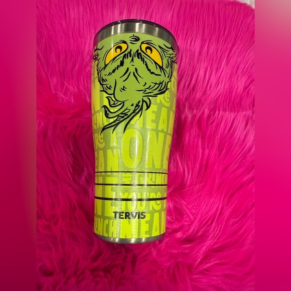 TERVIS Dr. Seuss Grinch Mean One
Stainless Steel Tumbler with Slider Lid 30 Oz - Picture 4 of 7